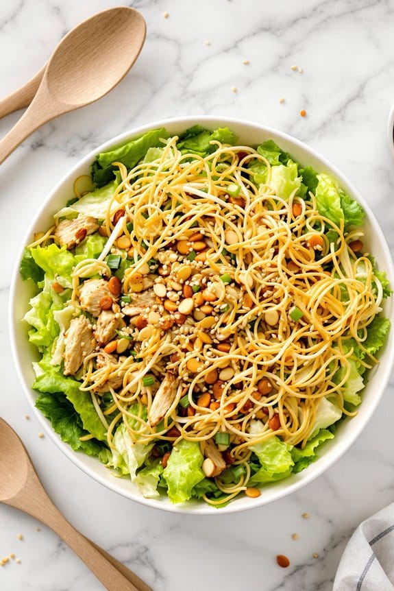 crunchy chicken salad recipe