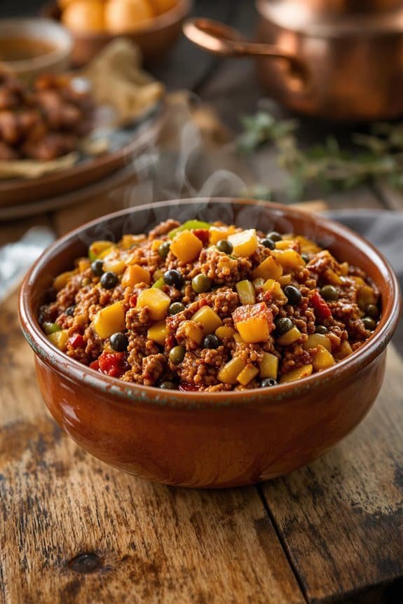 cuban picadillo flavor orchestration