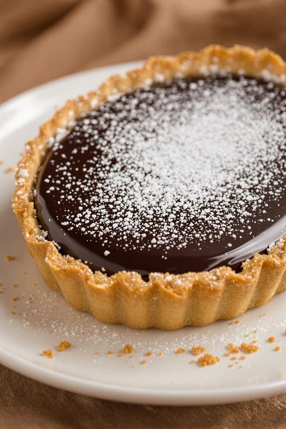 decadent chocolate tart recipe