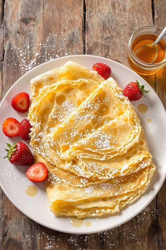 delicious beer infused crepes