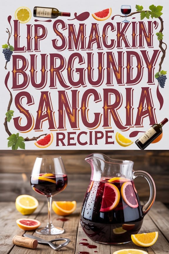 delicious burgundy sangria recipe 2n1ne