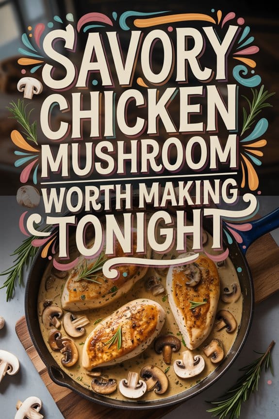 delicious chicken mushroom dish 2ckym