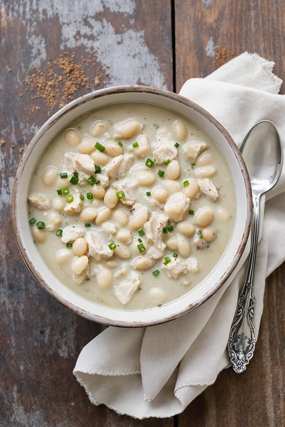 delicious creamy chicken chili