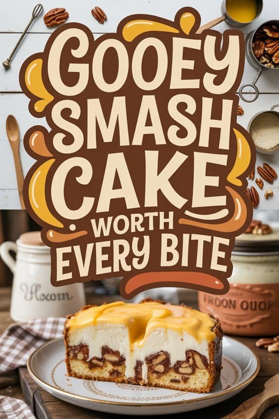 delicious gooey smash cake 3g5r8