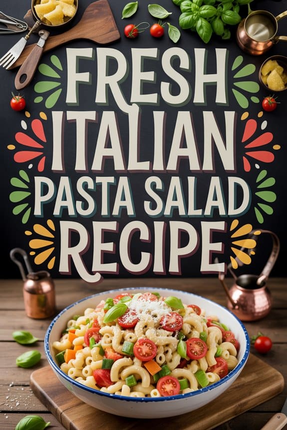 delicious italian pasta salad vchcd