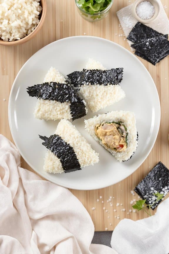 delicious japanese rice balls