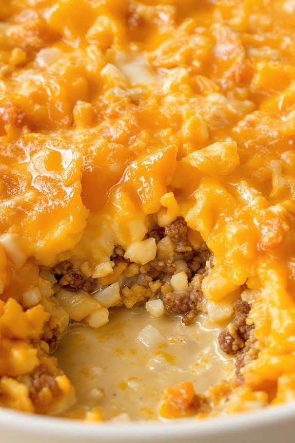 easy cheesy taco casserole