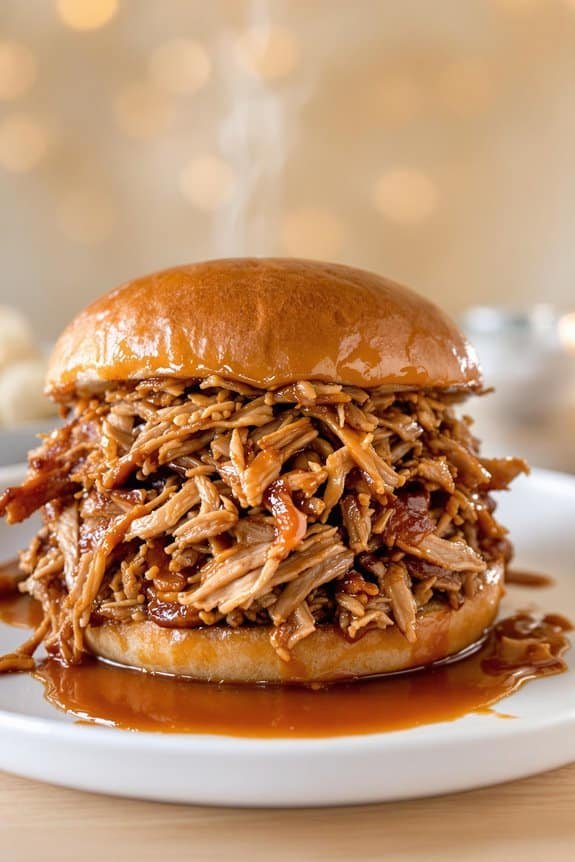 fall apart tender pulled pork