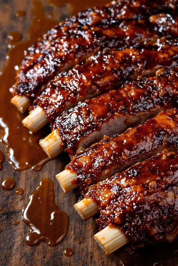 fall off the bone barbecue ribs