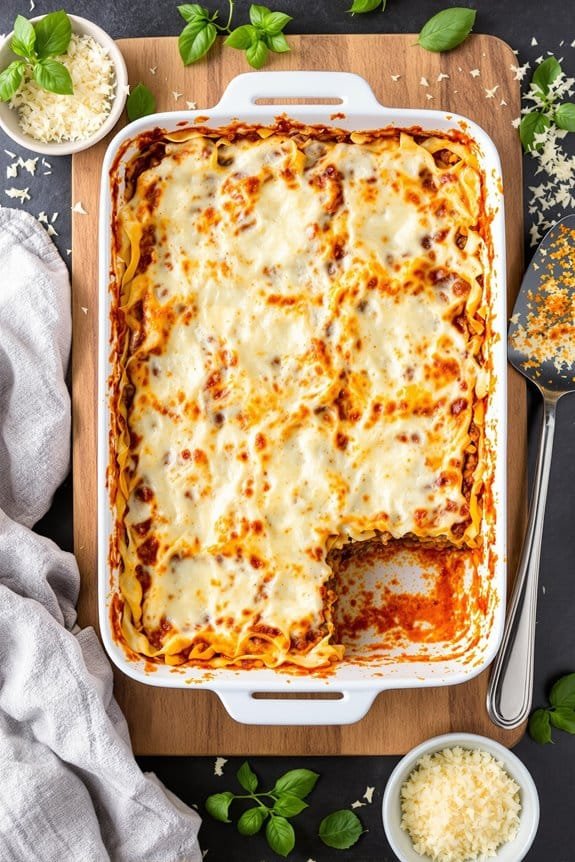 family friendly one pan lasagna