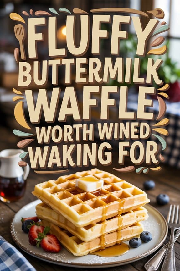 fluffy buttermilk waffle delight na8ew