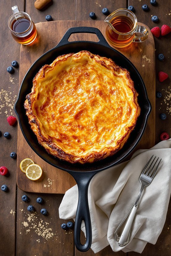 fluffy dutch baby pancake