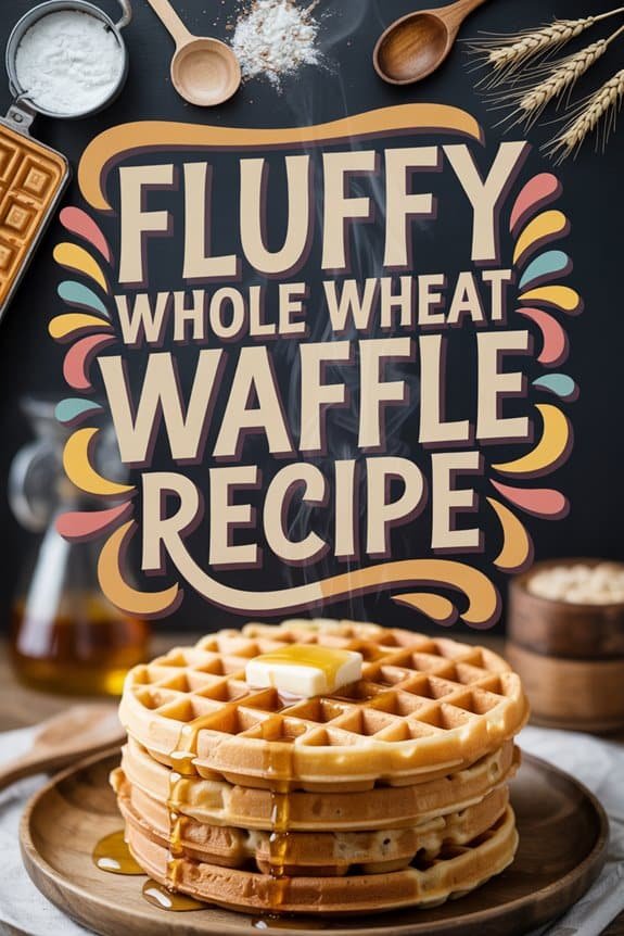 fluffy whole wheat waffles recipe yez8r