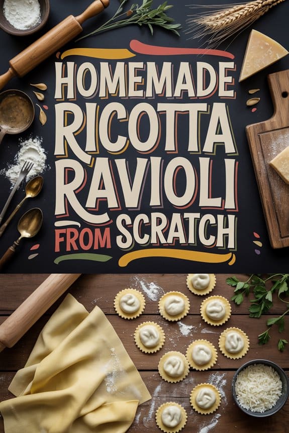 fresh homemade ricotta ravioli 1rky2