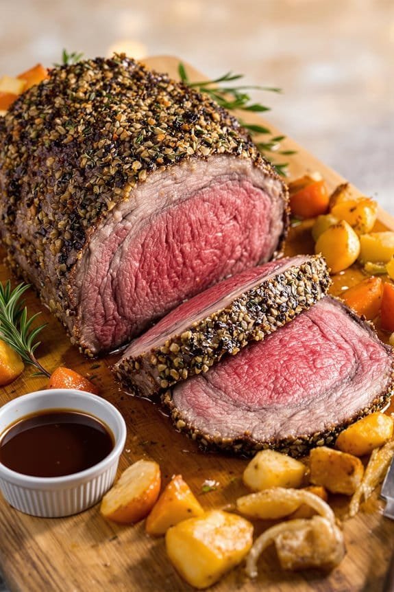 garlic herb prime rib recipe