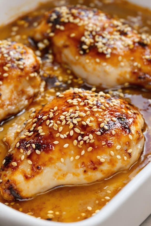 garlic sesame chicken recipe