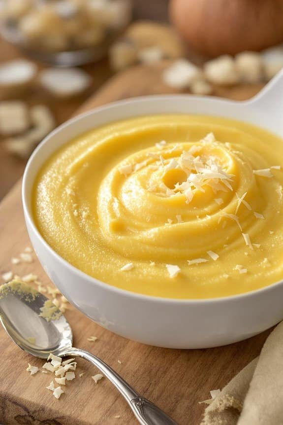 gradual polenta preparation technique