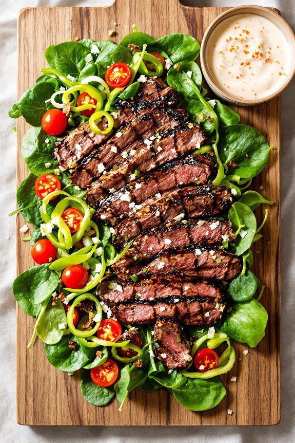 grilled steak salad recipe