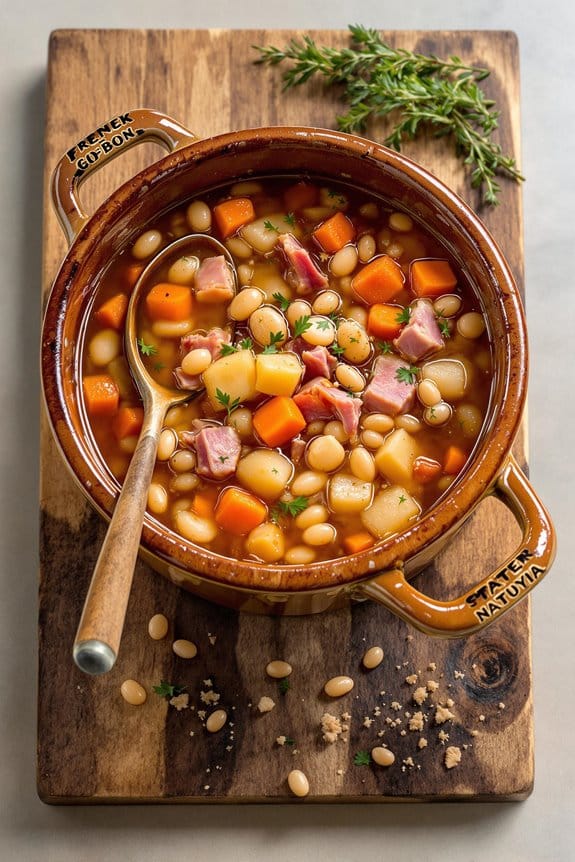 hearty ham and bean soup
