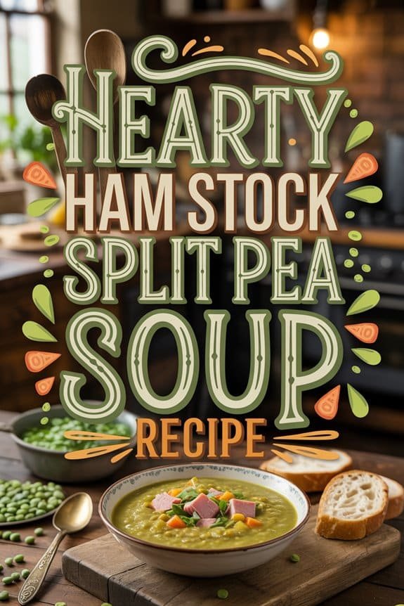 hearty ham split pea soup wqtfr