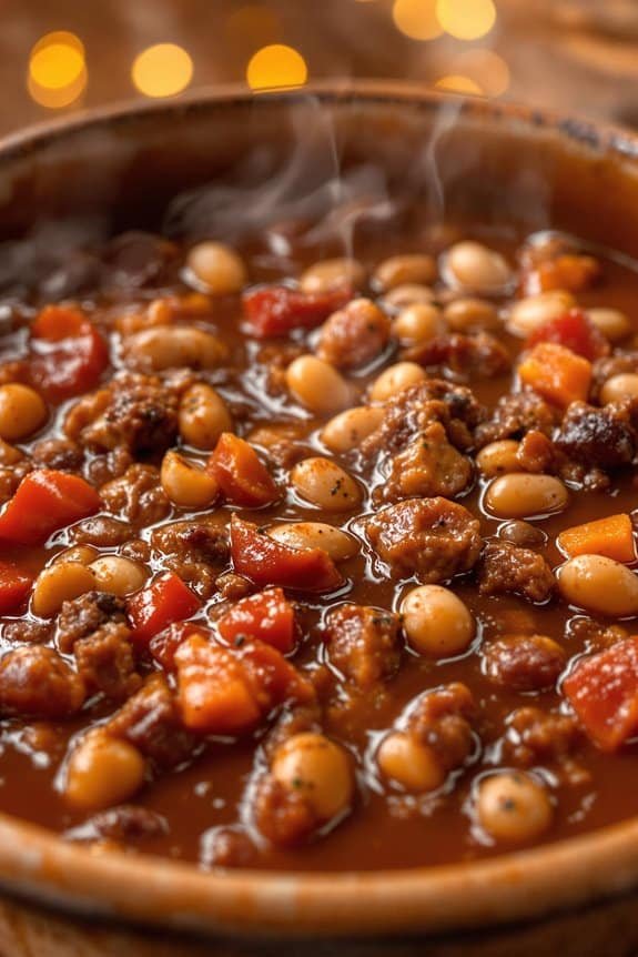 hearty homemade beef chili