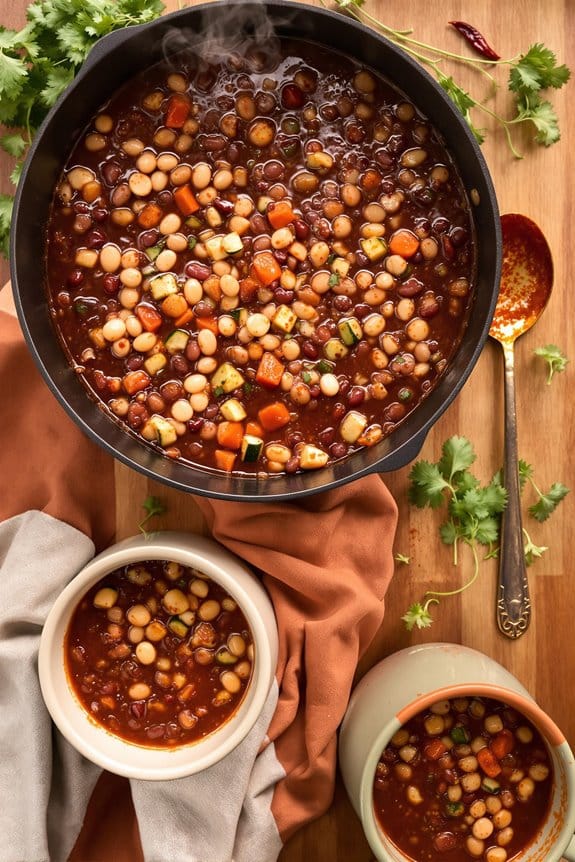 hearty vegetarian chili recipe