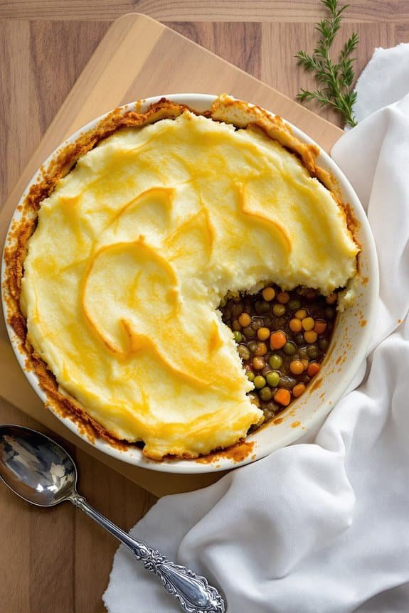 hearty vegetarian shepherd s pie