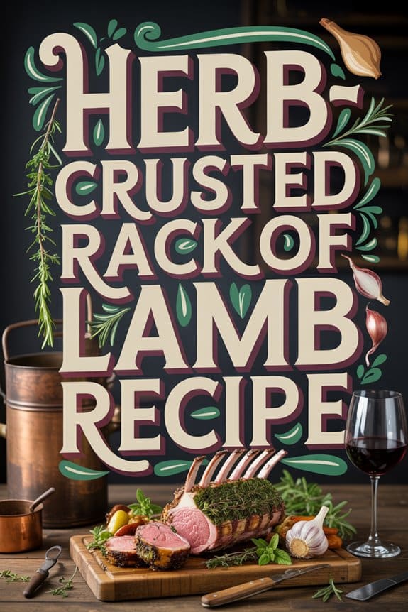 herb crusted rack of lamb b0yce