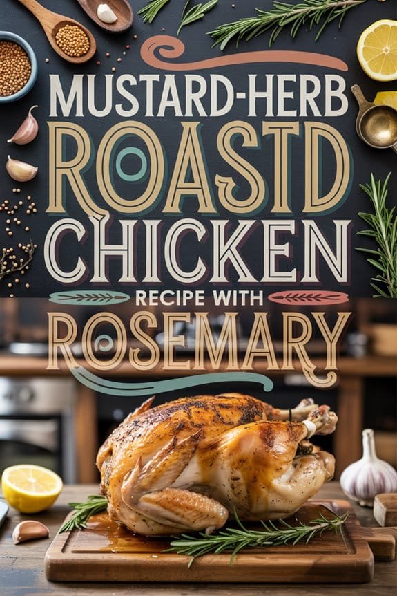 herb infused mustard chicken roast mgscg