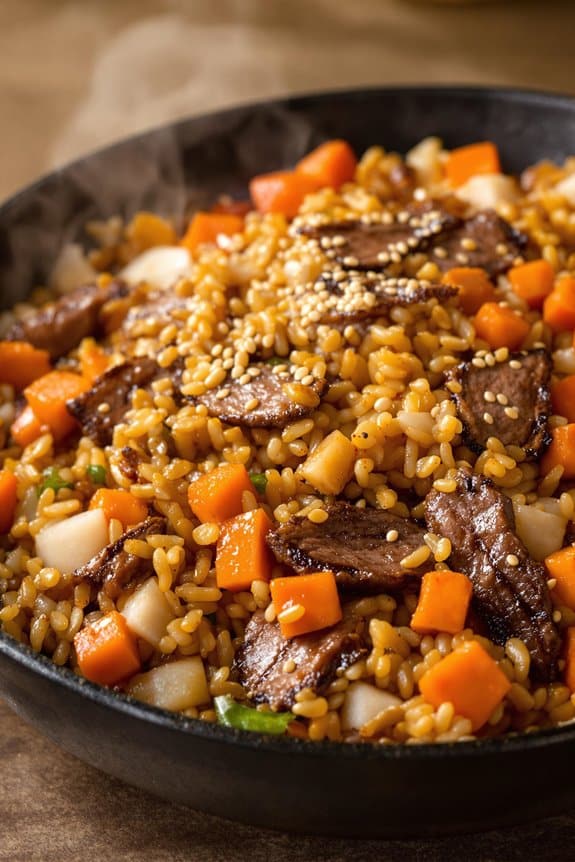 hibachi beef fried rice recipe