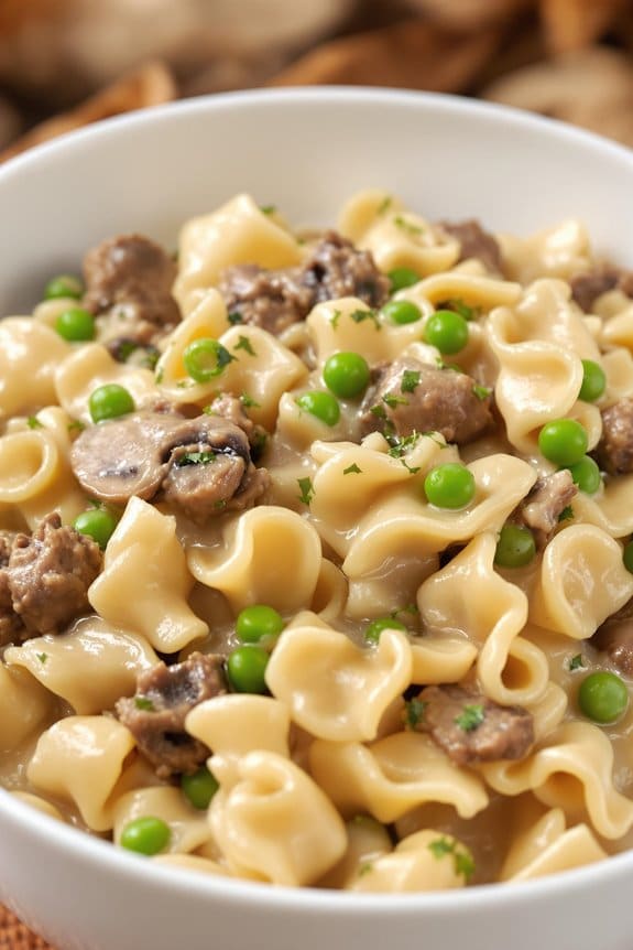 homemade beef stroganoff recipe
