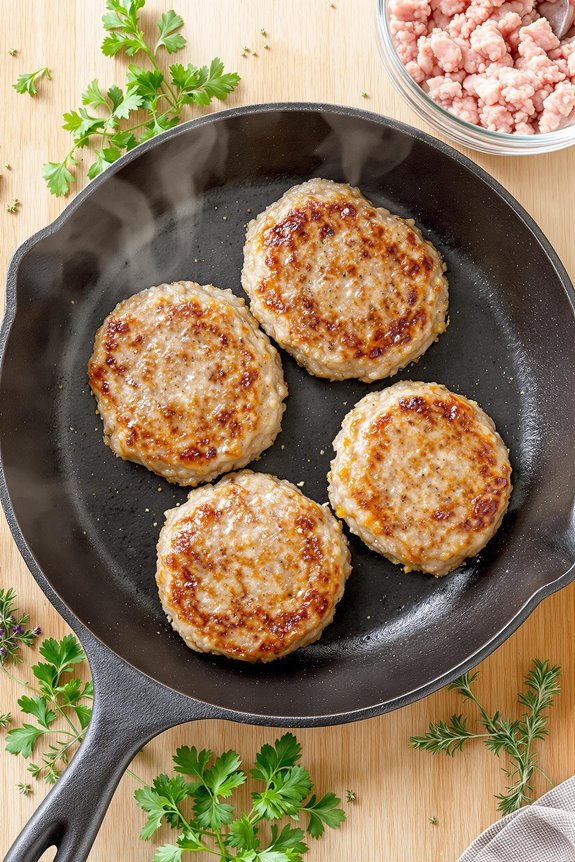 homemade breakfast sausage recipe