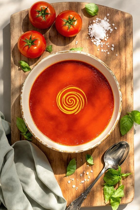 homemade classic tomato soup