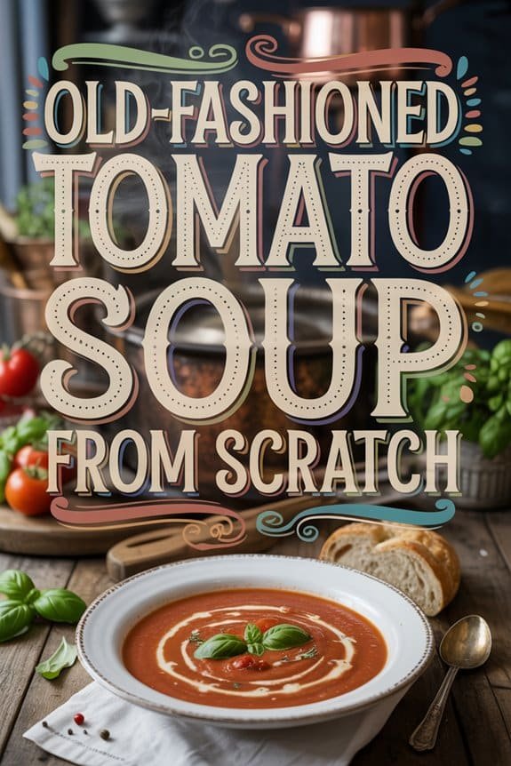 homemade classic tomato soup msvji