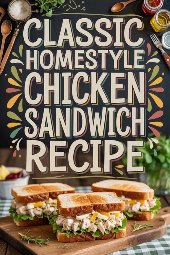 homestyle chicken salad sandwich u3g03