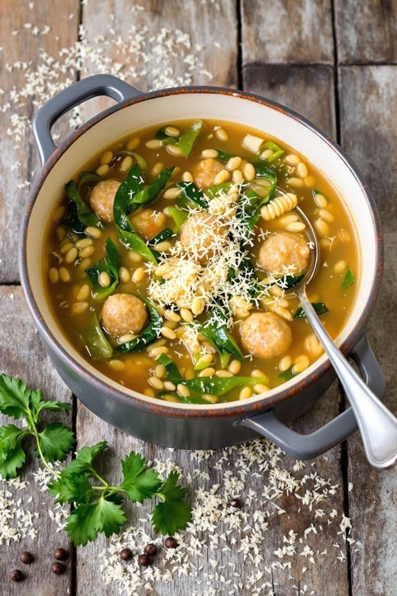 italian meatball soup recipe