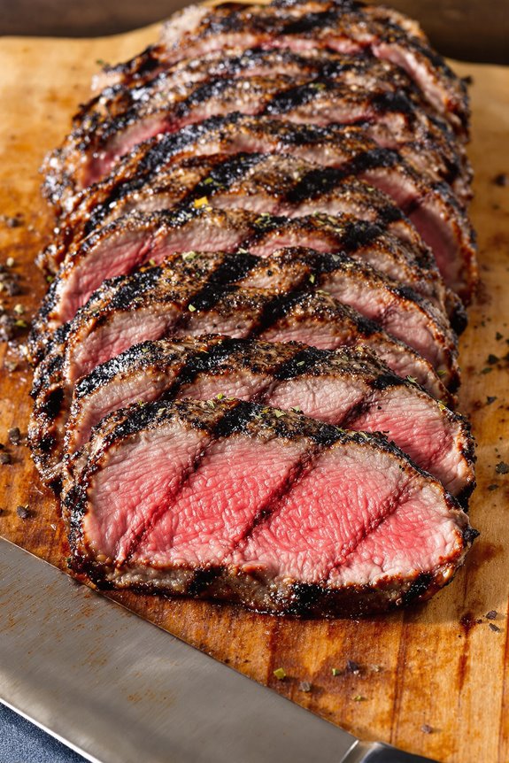 juicy grilled chuck roast
