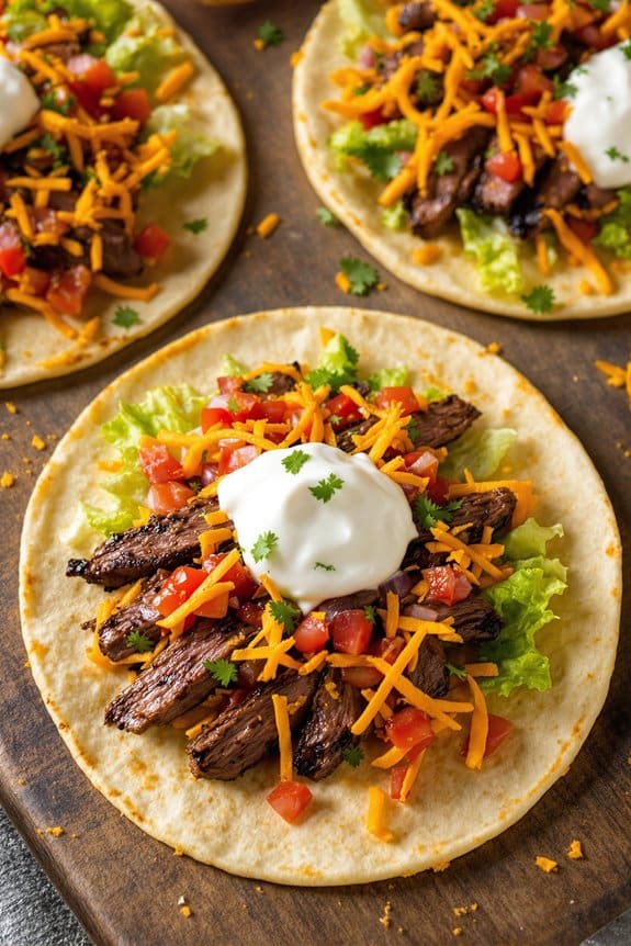 juicy grilled steak tacos