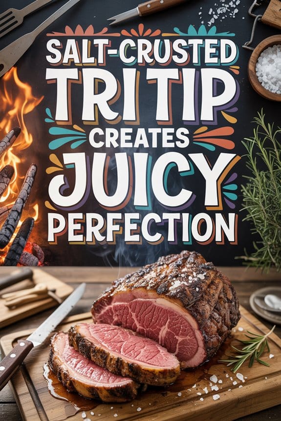 juicy salt crusted tri tip kyp2i