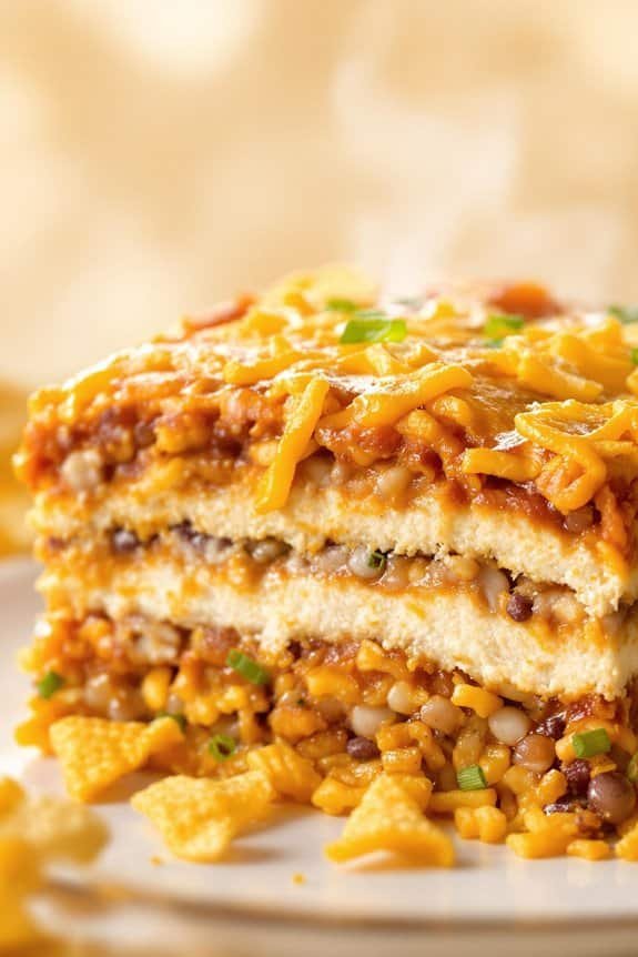 layered enchilada bake recipe