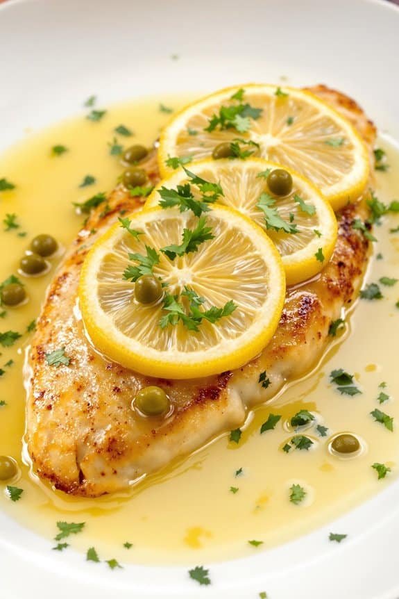 lemony chicken piccata recipe