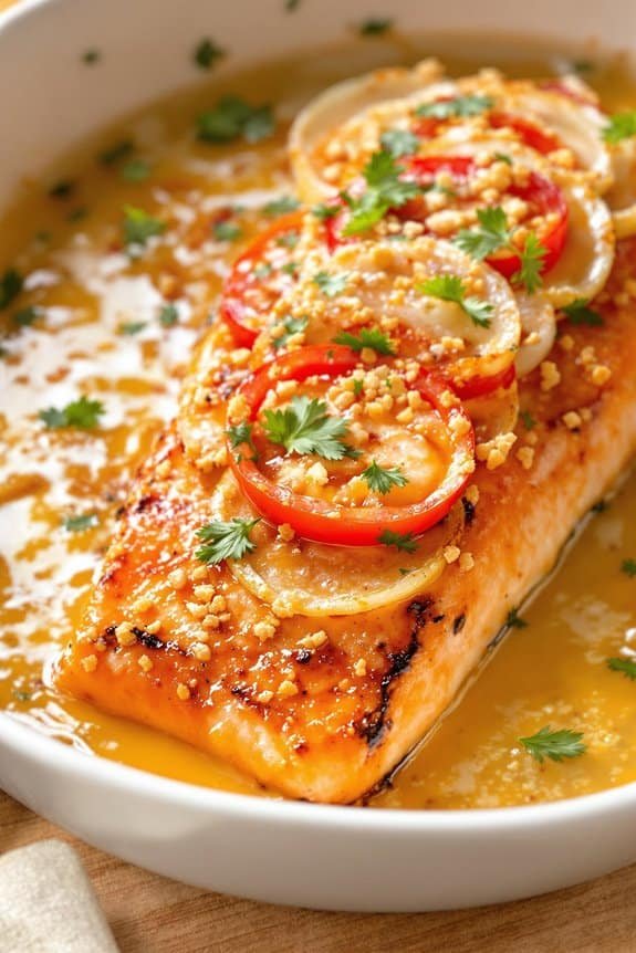 mediterranean baked salmon recipe