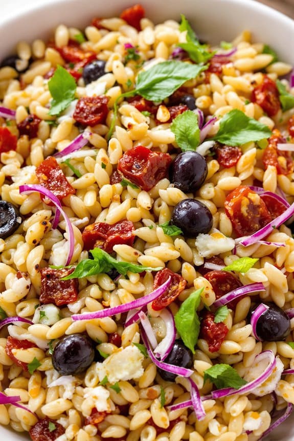 mediterranean orzo salad recipe