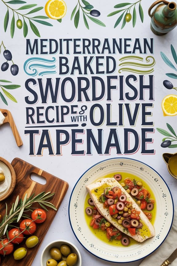 mediterranean swordfish with tapenade ovs36