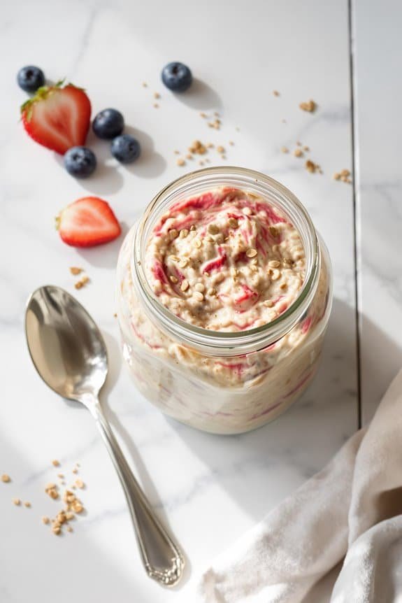 nutritious protein overnight oats