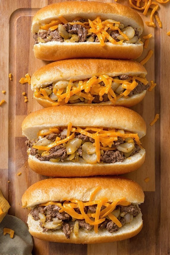 philly cheesesteak cooking instructions