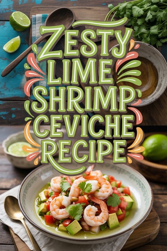 refreshing shrimp lime dish 5fh0y