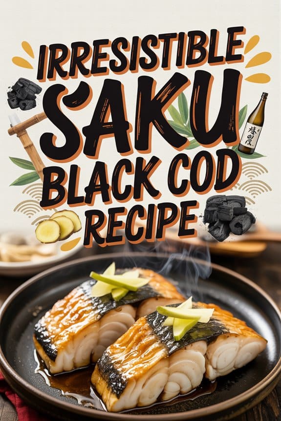 sake marinated black cod bh84k