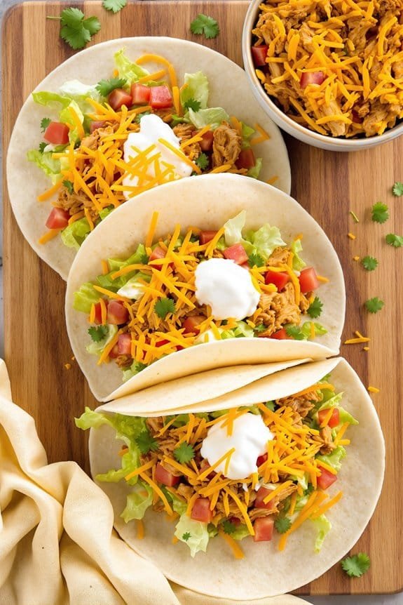 salsa chicken taco recipe