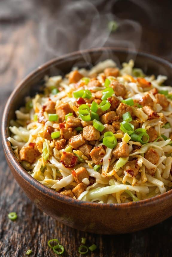 sausage egg roll bowl recipe